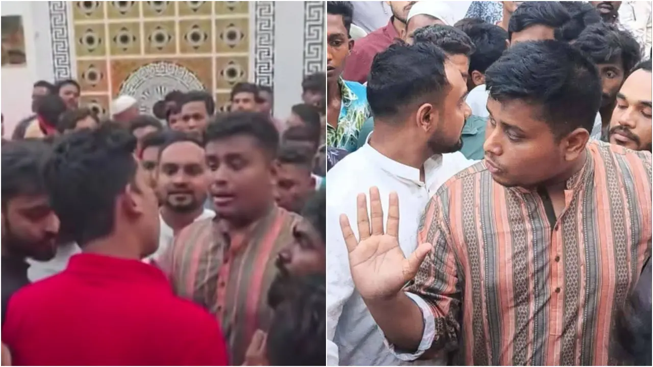 চট্টগ্রামে সাবেক মেয়র মনজুর আলমের বাসায় গিয়ে তোপের মুখে হাসনাত আবদুল্লাহ